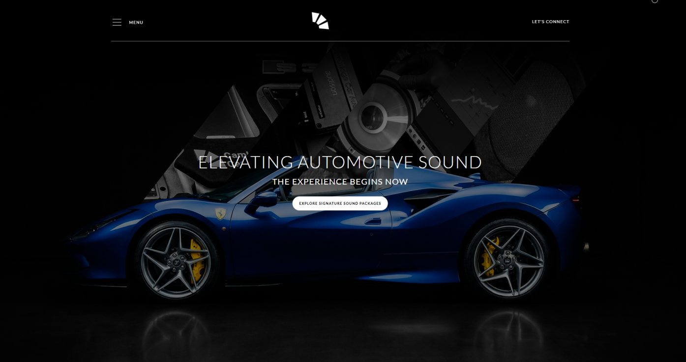 High‑performance automotive website and booking system