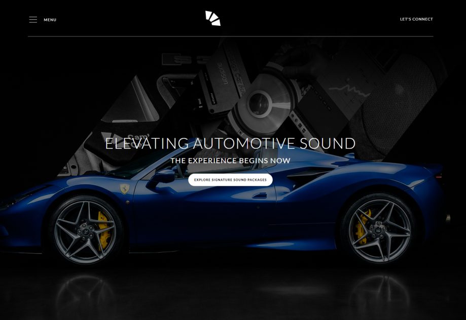 High‑performance automotive website and booking system