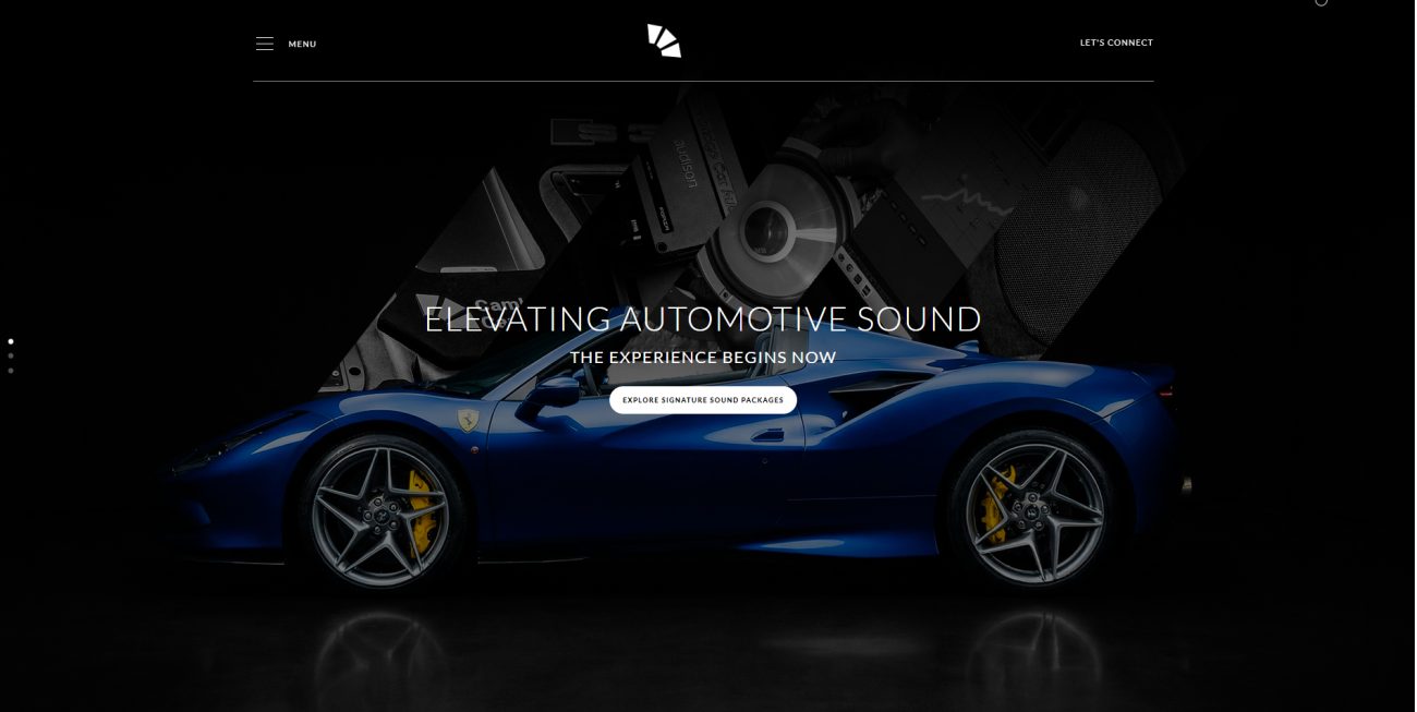 High‑performance automotive website and booking system
